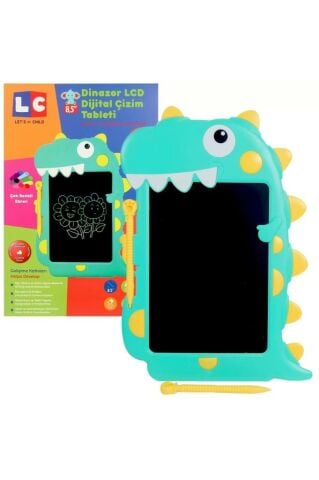 LC Digital Dinazor Çizim Tableti 8,5 Inç 30960 Çocuklar Için Çizim Tableti Yeşil