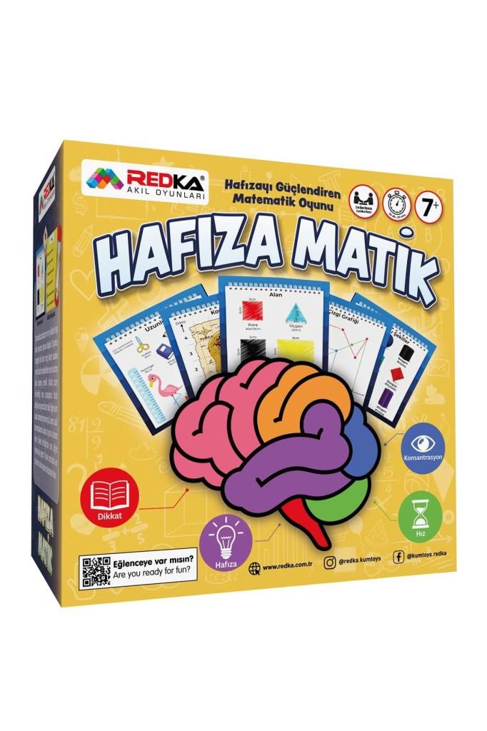 Hafıza Matik Akıl Zeka Ve Strateji Oyunu, Matematik Geliştirme Oyunu, Kutu Oyunu