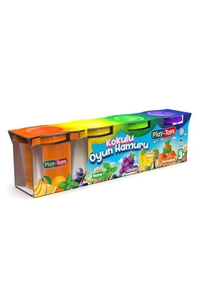 Play Toys Kokulu Oyun Hamuru 4 Renk