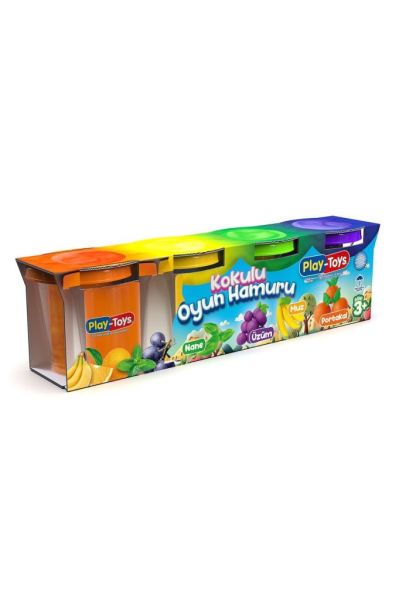 Play Toys Kokulu Oyun Hamuru 4 Renk