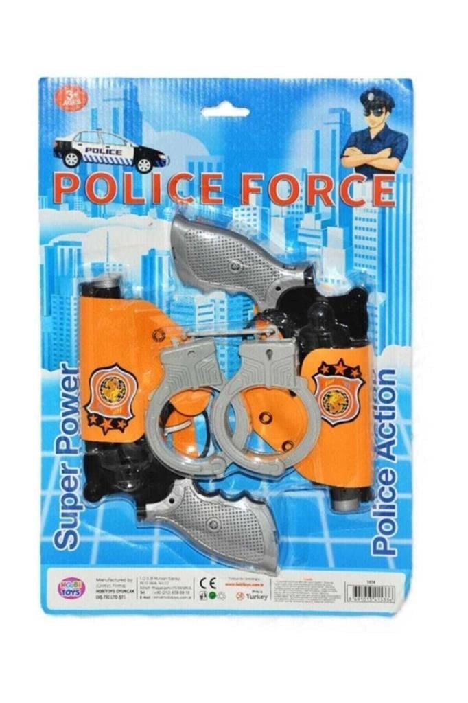 2li Oyuncak Polis Seti