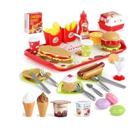 Büyük Kutulu Hamburger Set