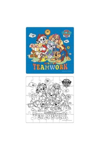 Paw Patrol Boyamalı Puzzle