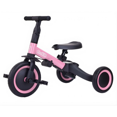 Trikster 3 Tekerli Çok Fonksiyonlu Bisiklet Pembe