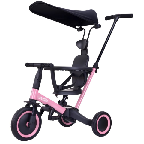 Trikster 3 Tekerli Çok Fonksiyonlu Bisiklet Pembe