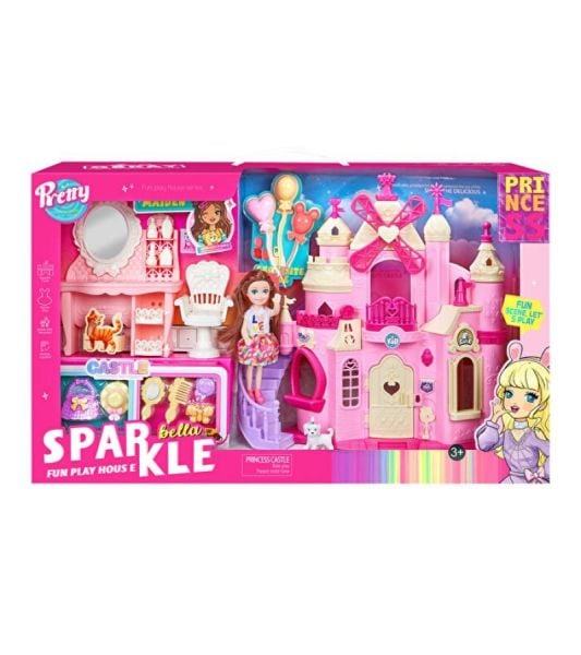 Bella Sparkle Büyük Kale Teması 7015