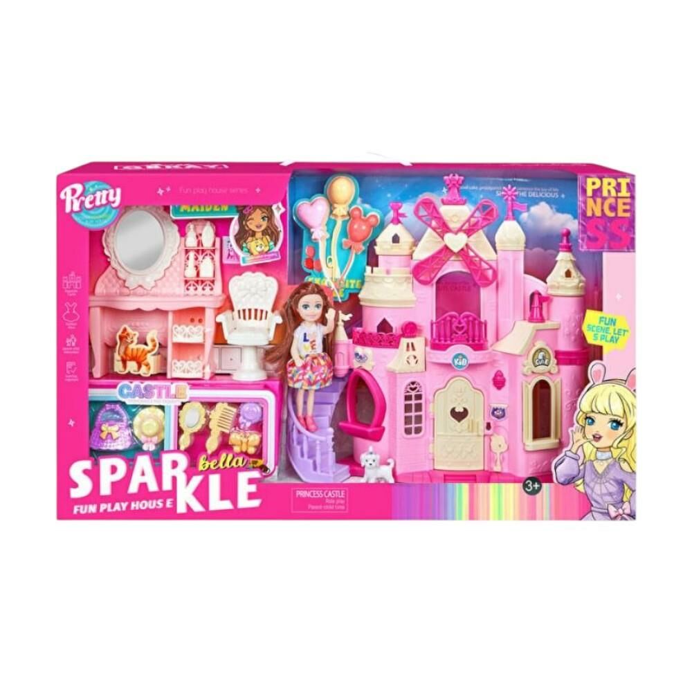 Bella Sparkle Büyük Kale Teması 7015