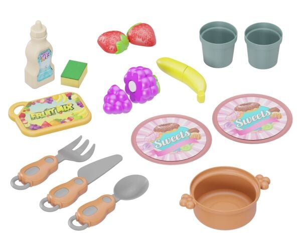 Lavabo Seti Meyve Kesmeli