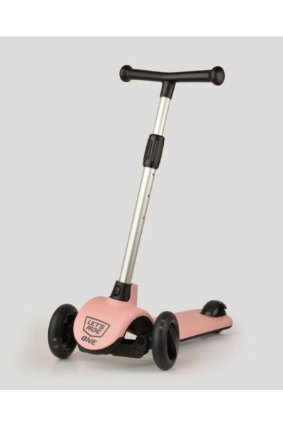 Lc Let's Ride Scooter-pembe Renk, Işıklı Teker
