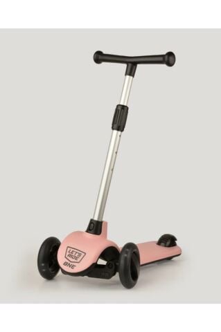 LC Let's Ride Scooter-pembe Renk, Işıklı Teker
