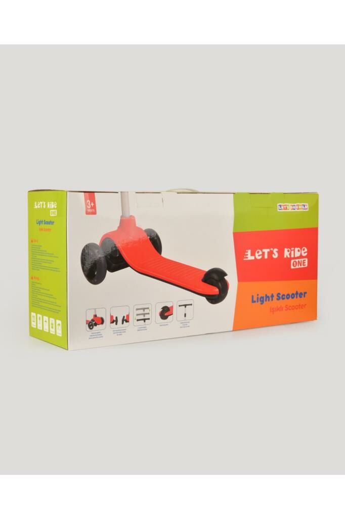 Lc Let\'s Ride Scooter-kırmızı