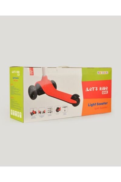 Lc Let\'s Ride Scooter-kırmızı