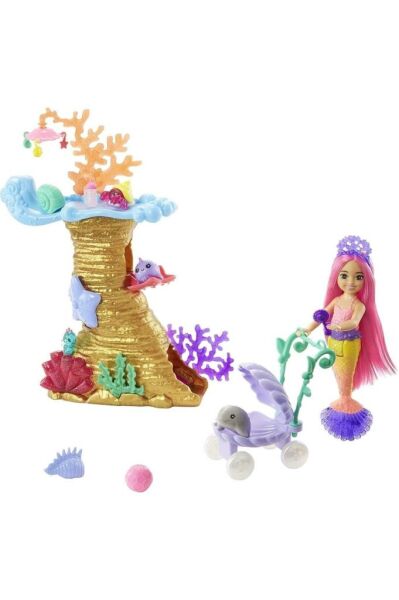 Barbie Deniz Hayvanları Oyun Seti Hhg58