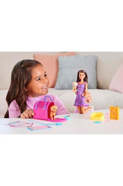 Barbie ve Köpekçikleri Oyun Seti HKD86