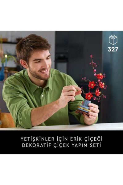 LEGO ® Icons Erik Çiçeği Dekoratif Çiçek Sergileme Seti 10369