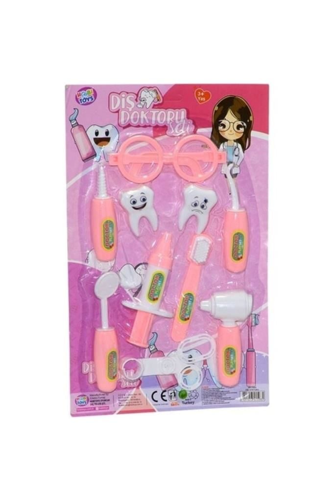 Kartela Kız Diş Doktor Seti