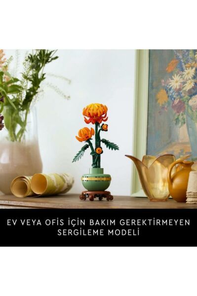 LEGO ® Icons Krizantem Dekoratif Çiçek Yapım Seti 10368