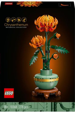 LEGO ® Icons Krizantem Dekoratif Çiçek Yapım Seti 10368