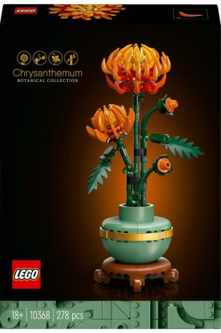 LEGO ® Icons Krizantem Dekoratif Çiçek Yapım Seti 10368