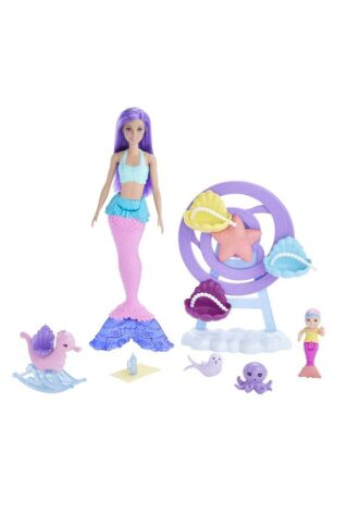 Barbie Dreamtopia Deniz Kızı Bebek ve Çocuk Oyun Alanı