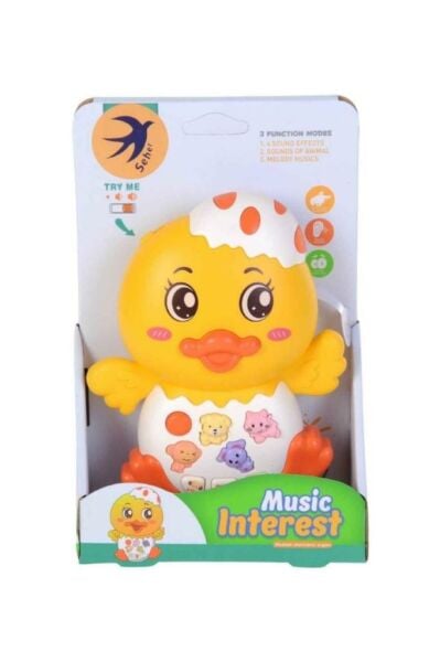 Karikatür Elektronik Ördek Piyano