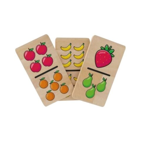 Redka Ahşap Domino - Meyveler