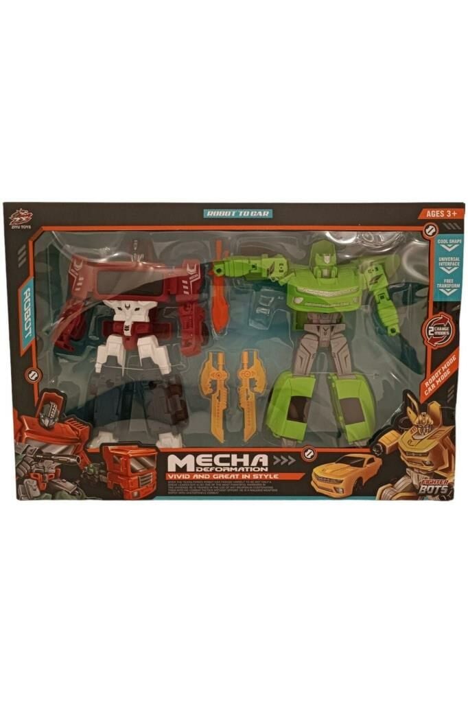 2'Li Büyük Dönüşebilen Transformer Robotlar