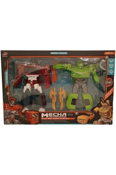 2 Li Büyük Dönüşebilen Transformer Robotlar