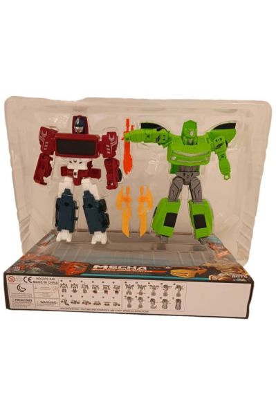 2 Li Büyük Dönüşebilen Transformer Robotlar