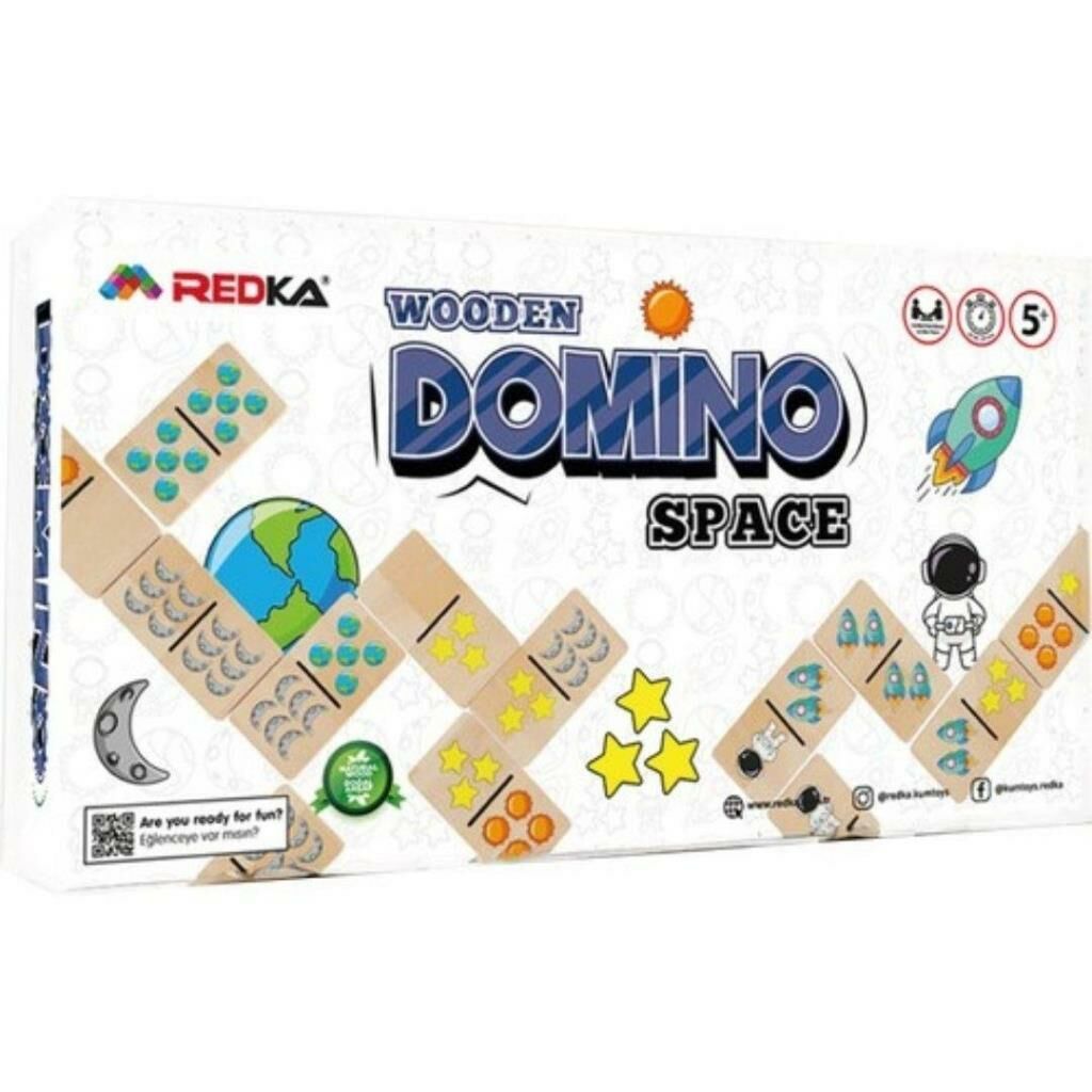 Ahşap Domino Uzay