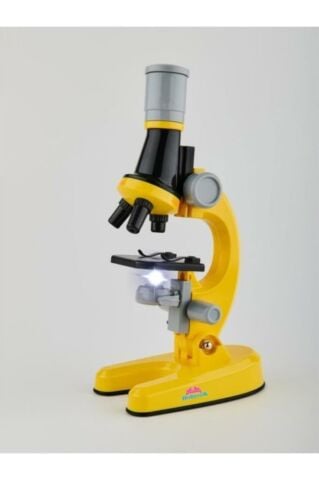 Eğitici Ve Öğretici Işıklı Objektif Mikroskop Seti