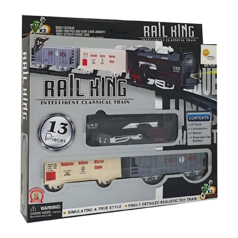 Kutuda Pilli Tren Seti 13 Parça