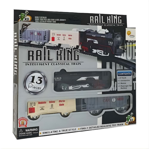 Kutuda Pilli Tren Seti 13 Parça