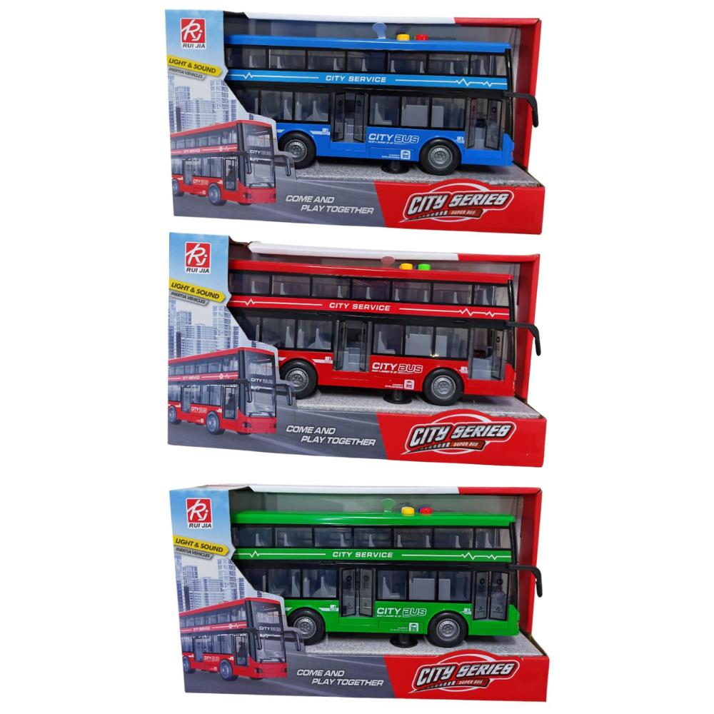 Işıklı Sesli Sürtmeli Otobüs