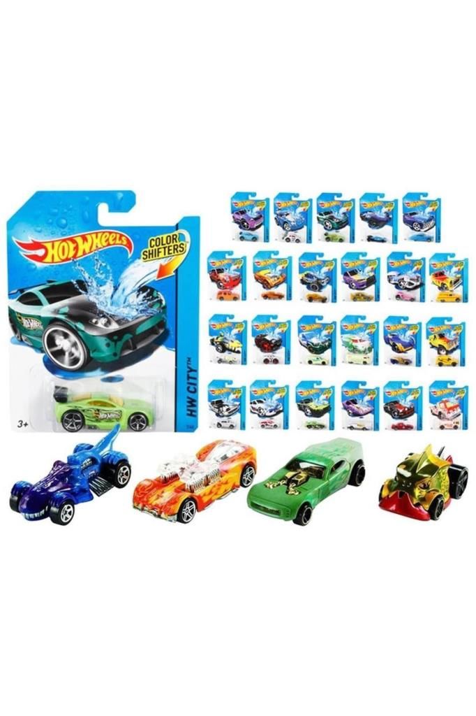 Hot Wheels Süper Renkli 1:64 Renk Değiştiren Araçlar Tekli Paket