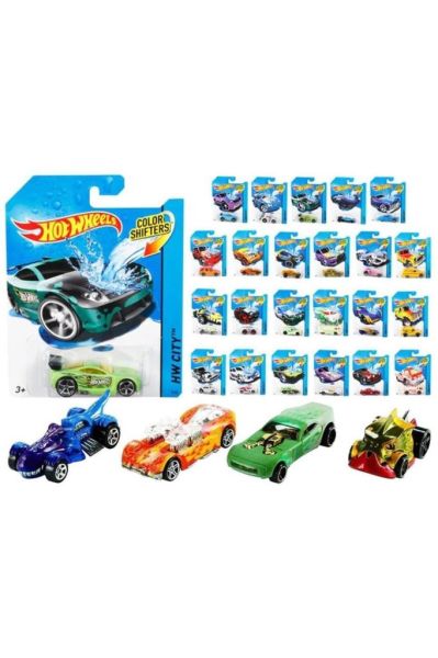 Hot Wheels Süper Renkli 1:64 Renk Değiştiren Araçlar Tekli Paket