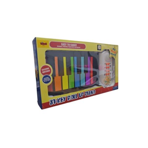 Toycraft 27 Tuşlu Katlanabilir Silikon Org