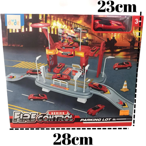 Seher İki Katlı İtfaiye Garaj Seti