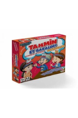 Tahmin Et Bakalım Meslekler Eğitici Oyun