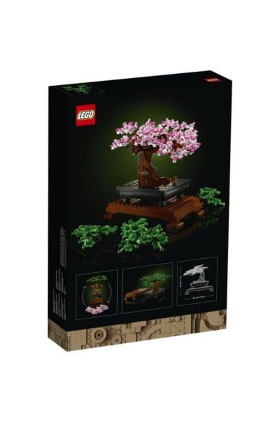 LEGO ® ICONS Bonsai Ağacı 10281 - Yetişkinler İçin Koleksiyonluk Dekoratif Yapım Seti (878 Parça)