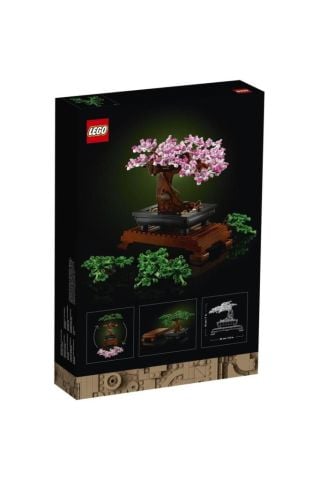 LEGO ® ICONS Bonsai Ağacı 10281 - Yetişkinler İçin Koleksiyonluk Dekoratif Yapım Seti (878 Parça)