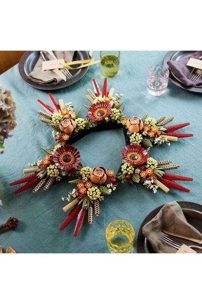 LEGO ® ICONS Kuru Çiçek Aranjmanı 10314 - Yetişkinler İçin Koleksiyonluk Yapım Seti (812 Parça)