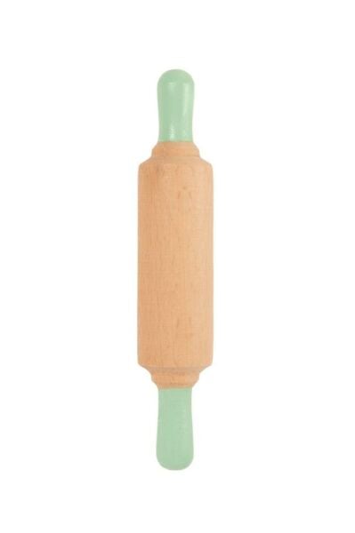 Play Dough Mini Ahşap Merdane-yeşil