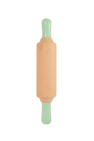 Play Dough Mini Ahşap Merdane-yeşil