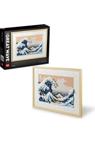 LEGO ® Art Hokusai – Büyük Dalga 31208 - Yetişkinler için Japon Tablo Yapım Seti (1810 Parça)