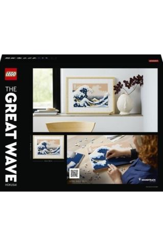 LEGO ® Art Hokusai – Büyük Dalga 31208 - Yetişkinler için Japon Tablo Yapım Seti (1810 Parça)