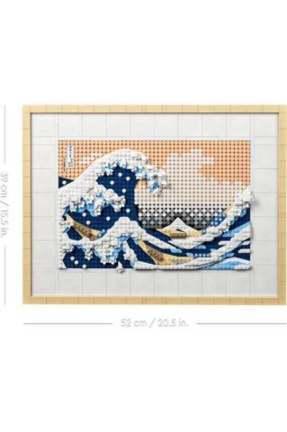 LEGO ® Art Hokusai – Büyük Dalga 31208 - Yetişkinler için Japon Tablo Yapım Seti (1810 Parça)