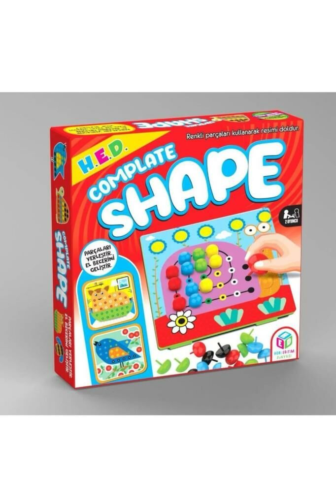 Complate shape , şekilli düğmeler oyunu