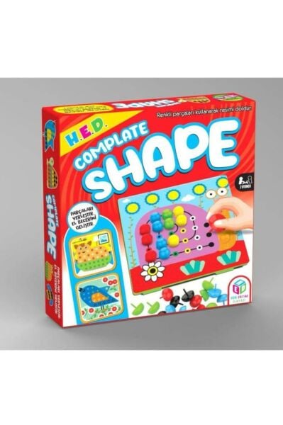 Complate shape , şekilli düğmeler oyunu