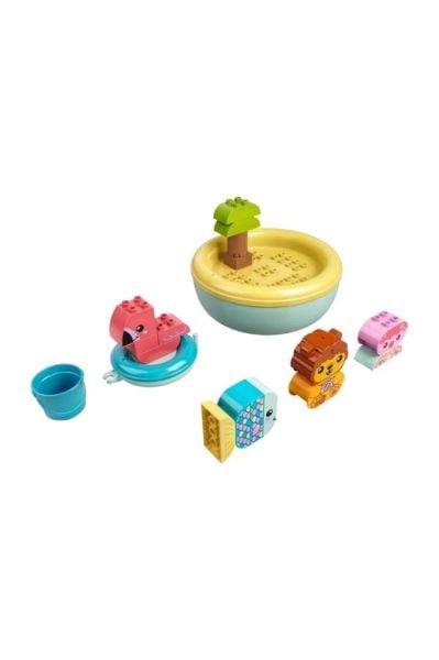 LEGO 10966 ® Duplo® Banyo Zamanı Eğlencesi: Yüzen Hayvan Adası, 20 Parça, +1,5 Yaş